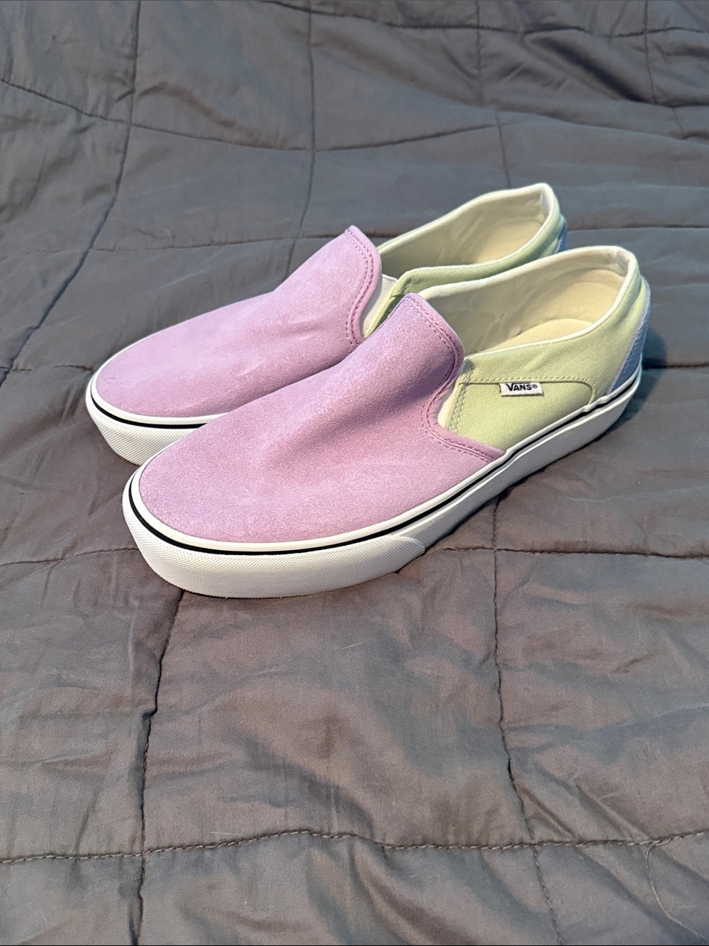 Vans Slip-On Canvas Shoes - Womens 11